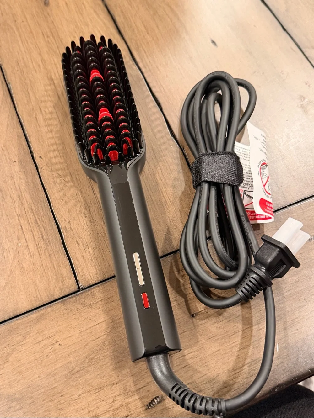 Tymo Black Hair Straightener Ionic Mini - Compact Styling Brush #205